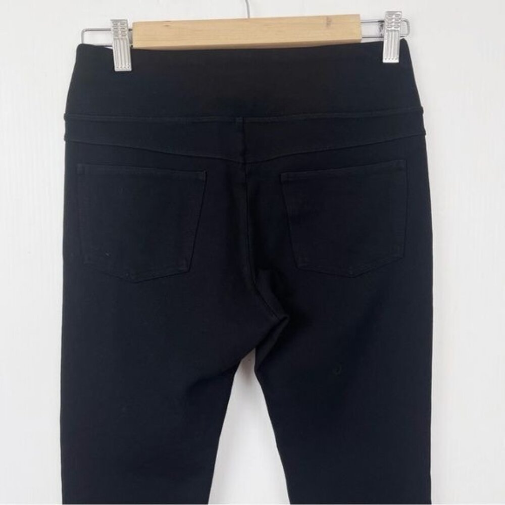R Label the Reset Black Ponte pull on pocket contoured leggings small - Picture 7 of 9